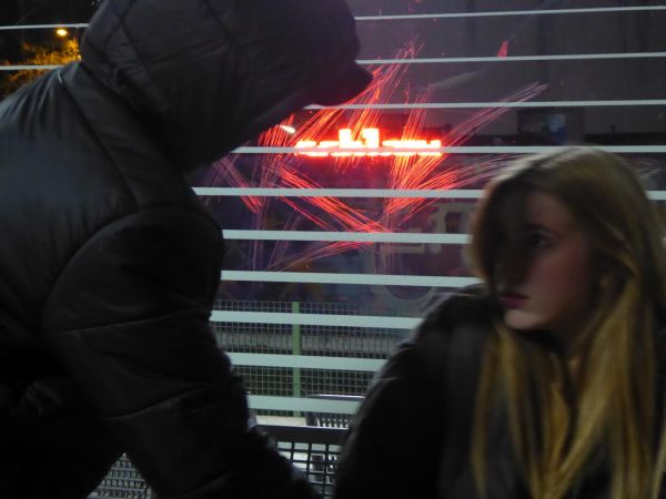 Belästigung am Bahnsteig