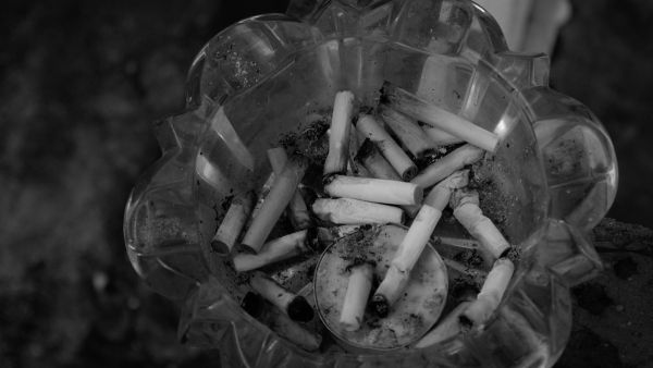 ashtray, quiet moment, abandoned