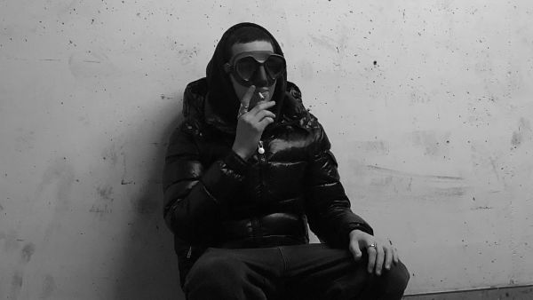 goggles, inhaling smoke